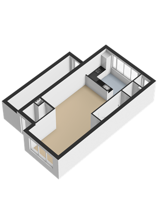 Floorplan - Ebstroom 10, 2221 WC Katwijk